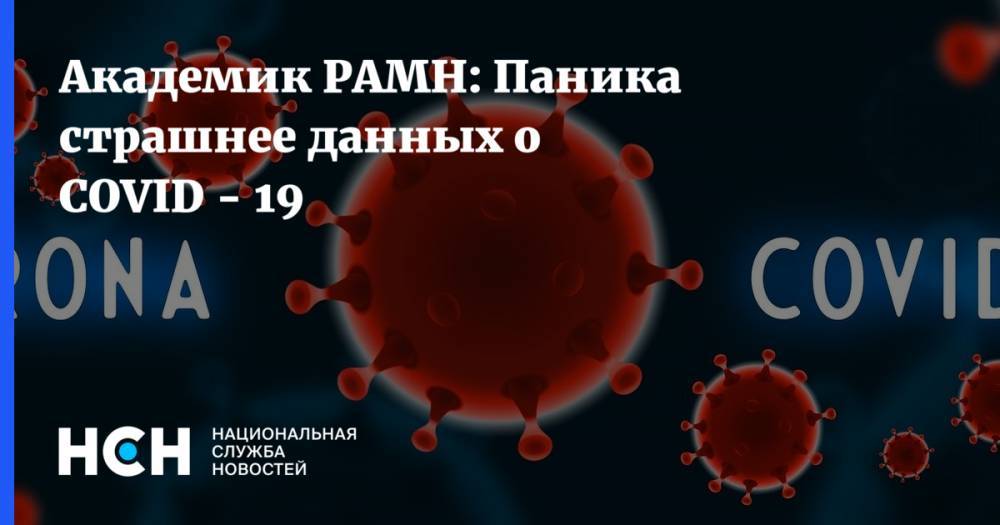 Денис Проценко - Александр Карабиненко - Академик РАМН: Паника страшнее данных о COVID - 19 - nsn.fm - Россия