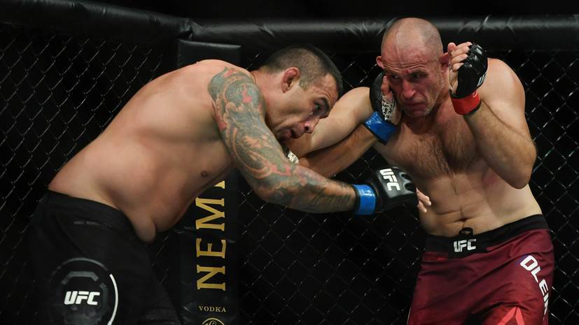 Фабрисиу Вердум - Алексей Олейник - Олейник прокомментировал победу над Вердумом на UFC 249 - russian.rt.com - Россия - Бразилия
