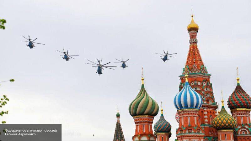 Опубликовано видео авиапарада в Москве в режиме slow mo - nation-news.ru - Москва