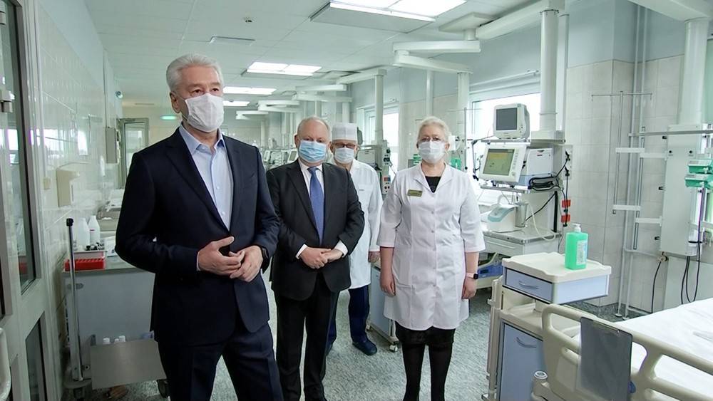 Сергей Собянин - Собянин рассказал о строительстве временных ковид-корпусов при больницах - tvc.ru - Москва