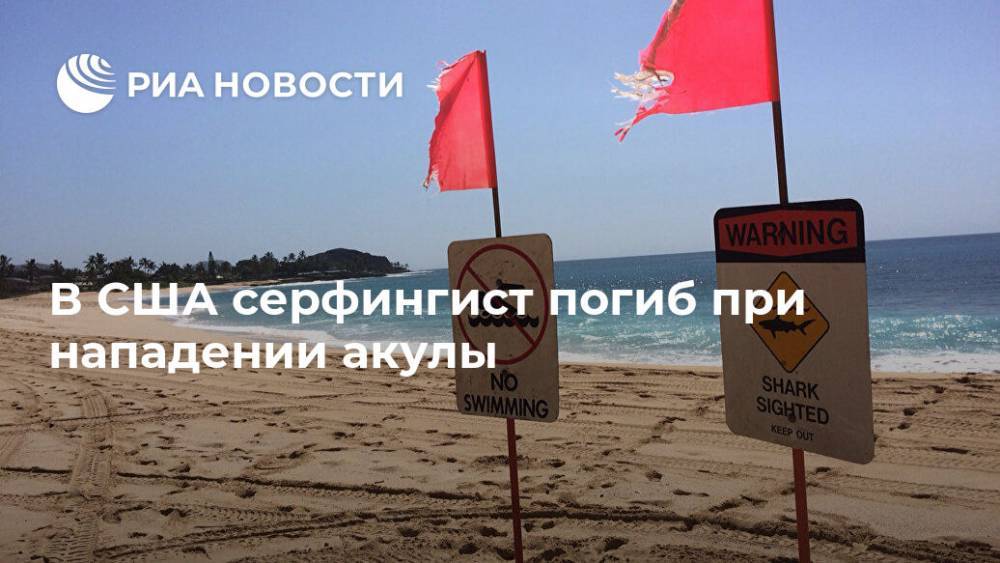 В США серфингист погиб при нападении акулы - ria.ru - США - Вашингтон - шт. Калифорния