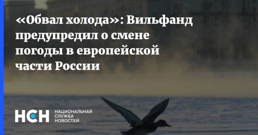 Роман Вильфанд - «Обвал холода»: Вильфанд предупредил о смене погоды в европейской части России - nsn.fm - Россия - Красноярский край - Тюменская обл. - респ.Тыва - респ. Хакасия - Урал