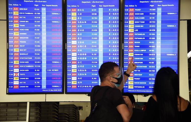 Таиланд на неделе осуществит 14 вывозных рейсов, в том числе один из России - news.ru - Москва - Россия - США - Санкт-Петербург - Германия - Франция - Индия - Канада - Филиппины - Малайзия - Таиланд - Сингапур - Бахрейн - Бангладеш - Бутан
