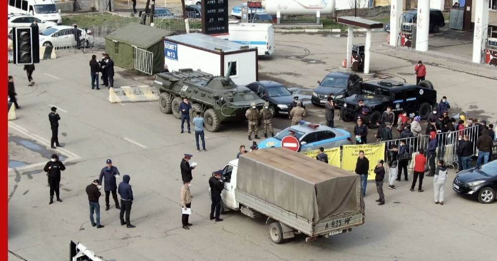 В Алма-Ате жители штурмуют блокпосты, пытаясь попасть в карантинный город - profile.ru - Казахстан - Алма-Ата