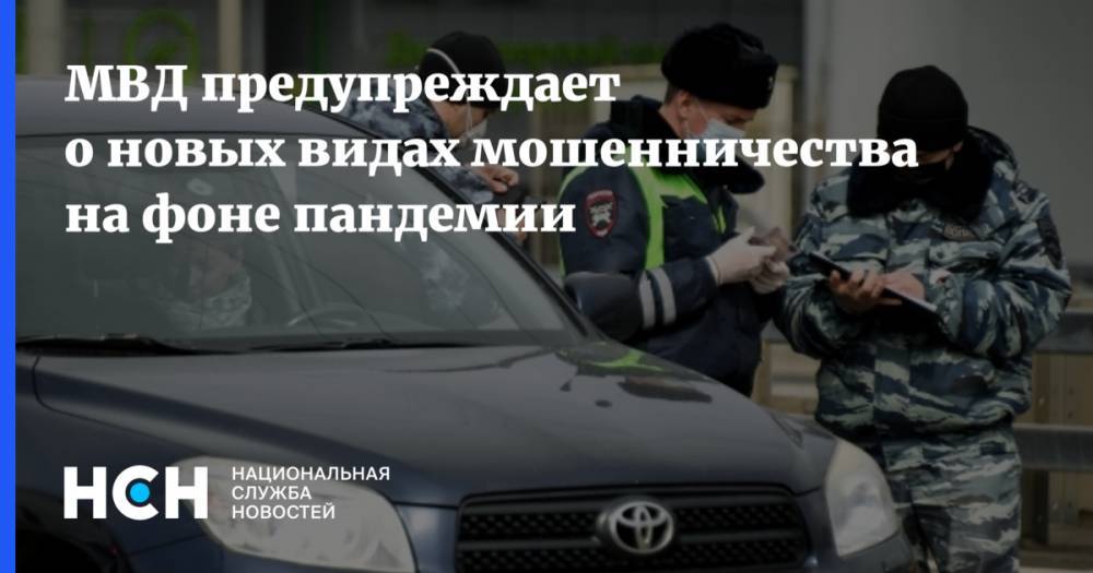 МВД предупреждает о новых видах мошенничества на фоне пандемии - nsn.fm - Россия