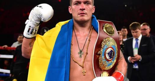 Василий Ломаченко - Украинский боксер Усик принял вызов борца Грицая - sovsport.ru - Украина