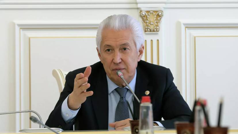 Владимир Васильев - Глава Дагестана заявил о выходе республики на плато по коронавирусу - russian.rt.com - Россия - респ. Дагестан - окр. Скфо