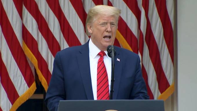 Дональд Трамп - Трамп прокомментировал информацию о планах кражи КНР данных по COVID-19 - piter.tv - Китай - США - New York