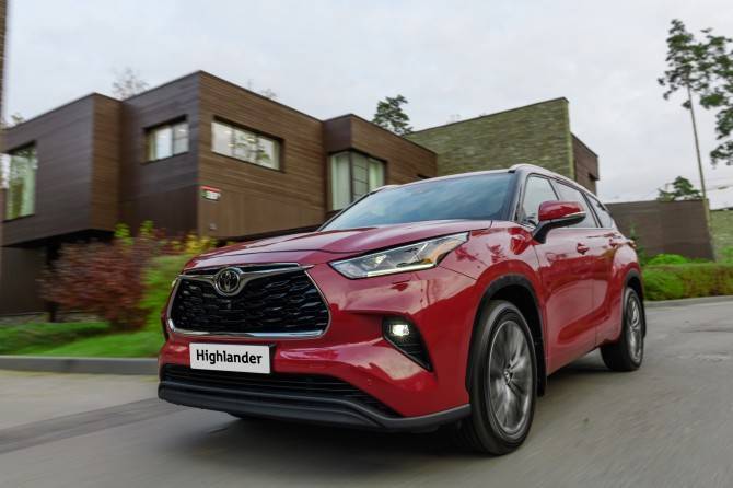 Новый Toyota Highlander появится в России летом - autostat.ru - Россия