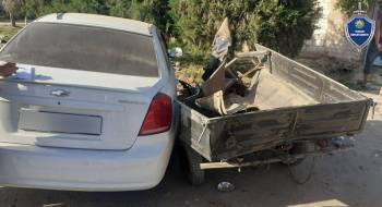 Водитель мотороллера погиб при столкновении с автомобилем Lacetti, выехавшим на встречную полосу - podrobno.uz - Узбекистан - Ташкент