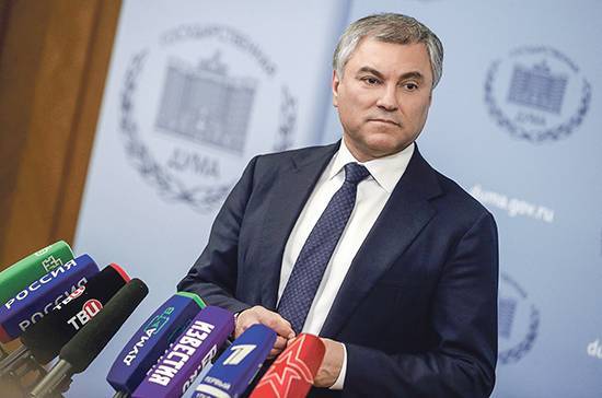 Владимир Путин - Вячеслав Володин - Володин: депутаты могут собраться на дополнительное заседание на следующей неделе - pnp.ru - Россия