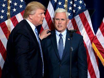 Дональд Трамп - Майк Пенс - Кейли Макинани - Майк Пенс уже несколько дней держится подальше от Трампа - news.am - США