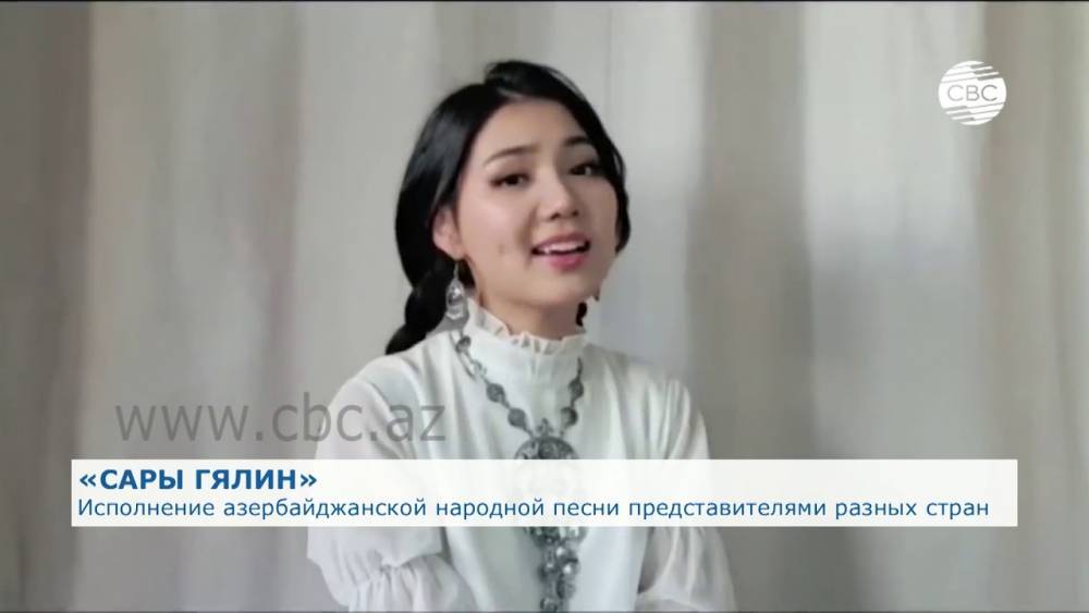 Иностранцы поют азербайджанскую народную песню «Сары гялин». ВИДЕО - aze.az - Узбекистан - Молдавия - Венгрия - Азербайджан - Латвия