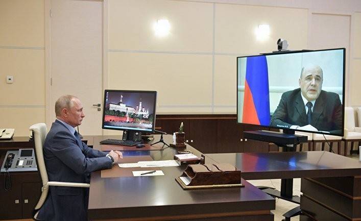 Владимир Путин - Михаил Мишустин - FT: коронавирус оставил российское правительство без руля и ветрил - geo-politica.info - Москва - Россия - Нью-Йорк