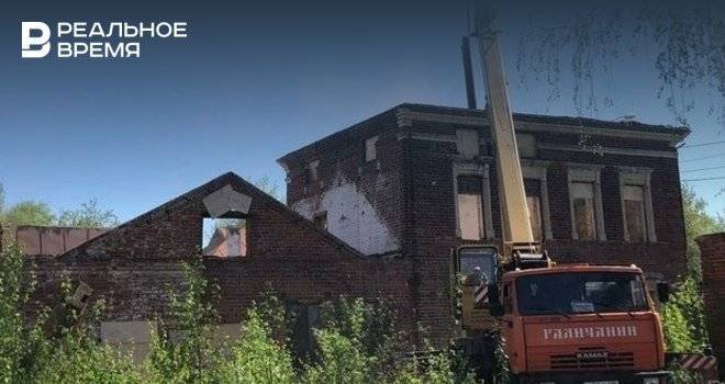 В комитете РТ по охране культурного наследия объяснили снос усадьбы на Подлужной в Казани - realnoevremya.ru - Россия - респ. Татарстан - Казань