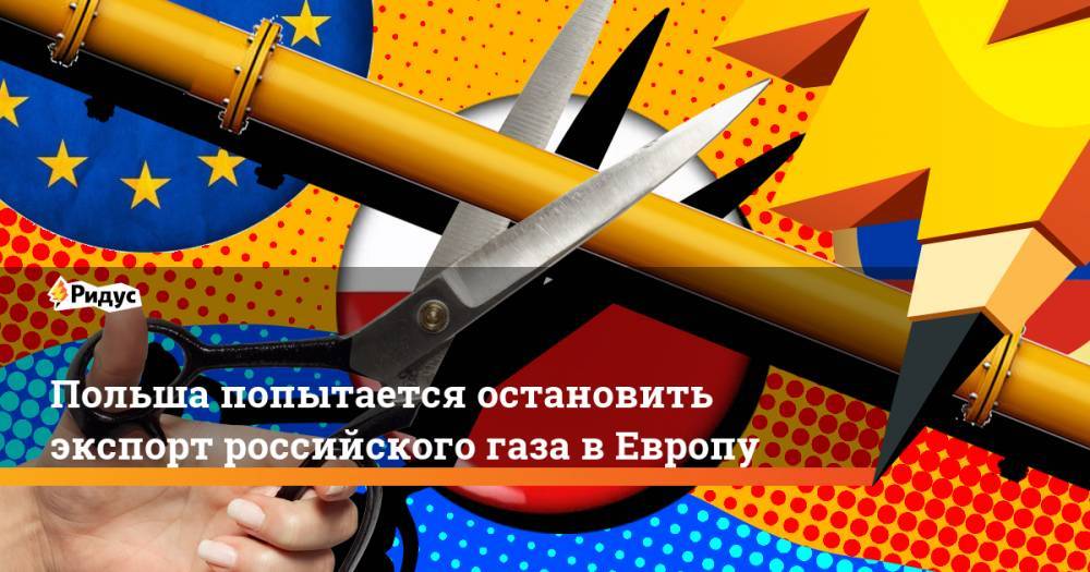 Польша попытается остановить экспорт российского газа в Европу - ridus.ru - Польша