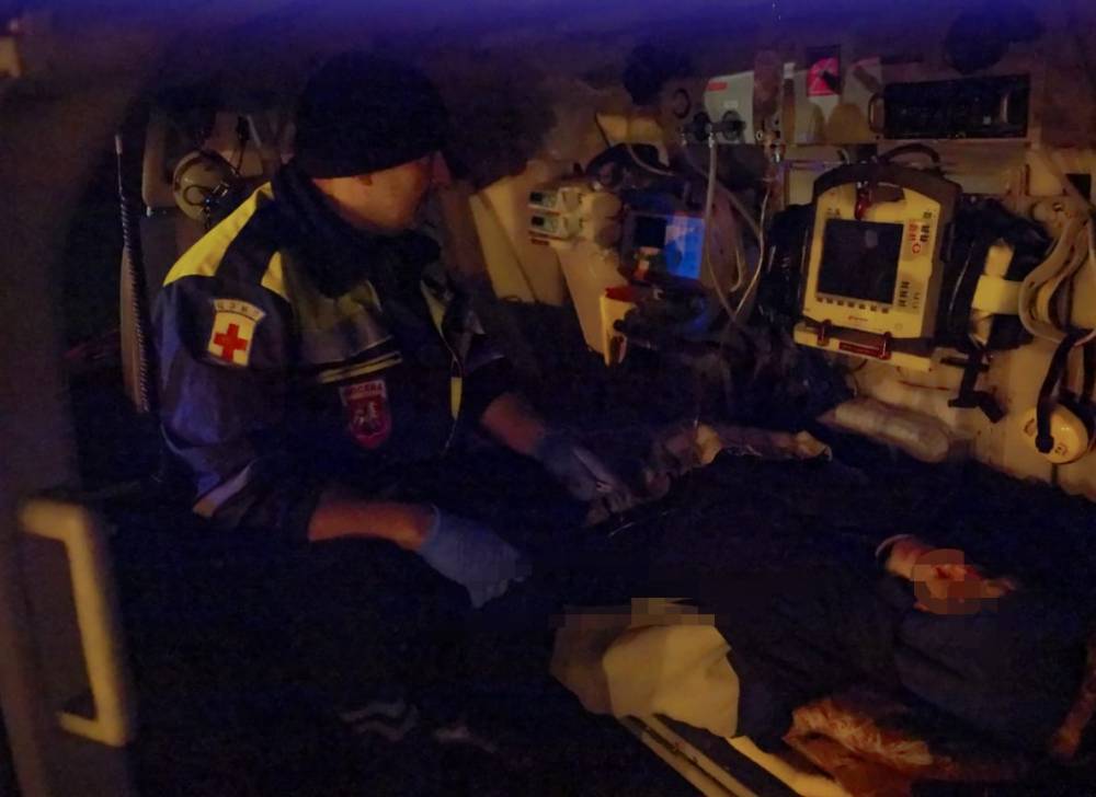 Пострадавшего в аварии доставили в столичную больницу на санитарном вертолете - vm.ru - Москва