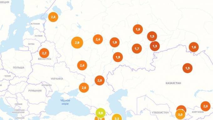Индекс самоизоляции в Петербурге составляет чуть больше двух баллов - piter.tv - Москва - Екатеринбург - Воронеж - Новосибирск - Нижний Новгород - Челябинск - Ростов-На-Дону - Петербурга