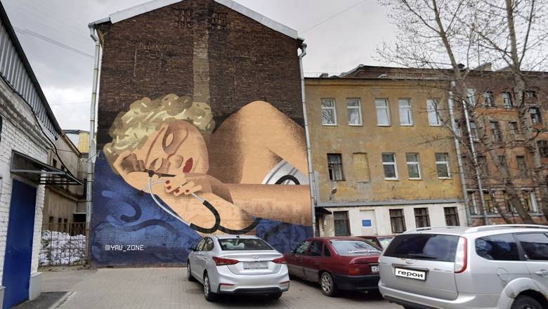 Шедевры из карантина: питерские художники создали виртуальную серию стрит-арта - newizv.ru