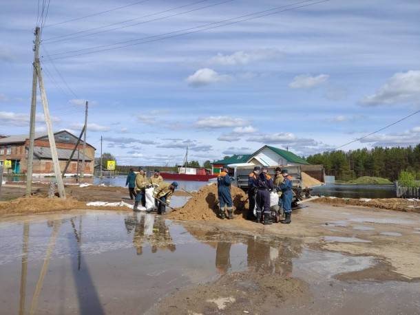 В МЧС рассказали о паводковой ситуации в Коми - bnkomi.ru - респ. Коми - район Усть-Куломский