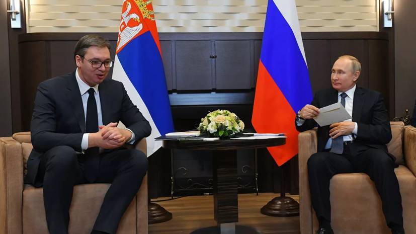 Владимир Путин - Александар Вучич - В Сербии сообщили о переговорах Вучича с Путиным - russian.rt.com - Россия - Сербия - Косове - с. Путин