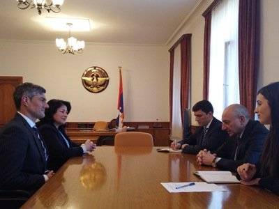 Президент Арцаха принял делегацию «HALO Trust» - news.am - Армения