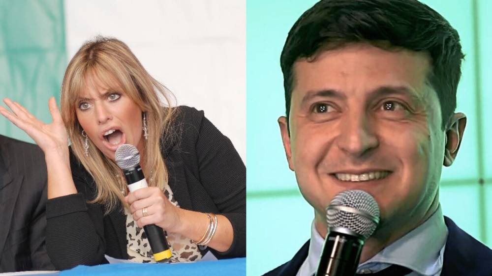 Владимир Зеленский - Петр Порошенко - Зеленский снял санкции с внучки Муссолини, работавшей наблюдателем на выборах в Донбассе - riafan.ru - Украина - Киев - Италия