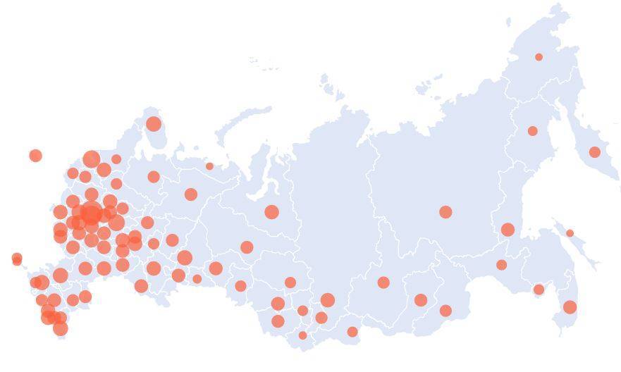 Количество больных коронавирусом в России на 15 мая - gazeta.a42.ru - Москва - Россия - Санкт-Петербург - Московская обл. - Нижегородская обл. - респ. Дагестан - Мурманская обл.