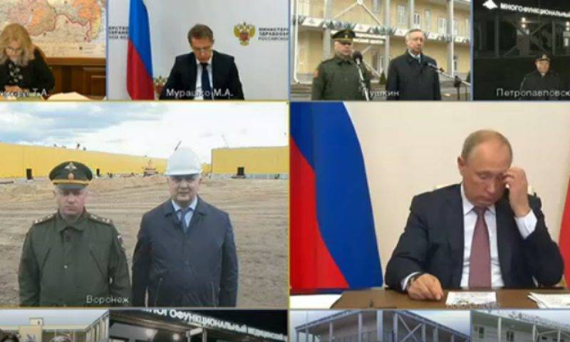 Владимир Путин - Александр Гусев - Воронежский губернатор снова в 10 раз обсчитался перед Путиным - bloknot.ru - Воронеж - Воронежская обл.