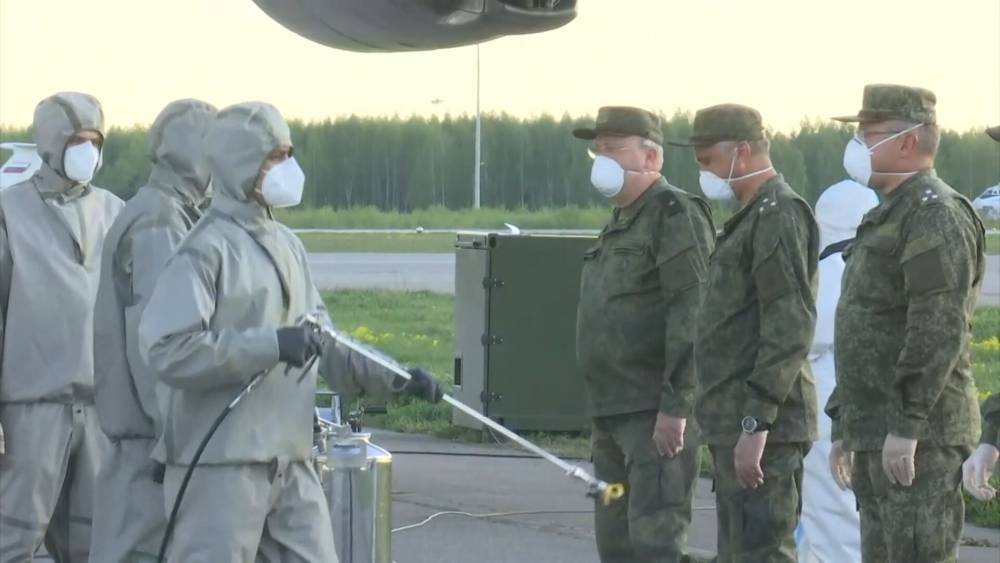 Российские военные вернулись из Италии. - riafan.ru - Россия - Италия