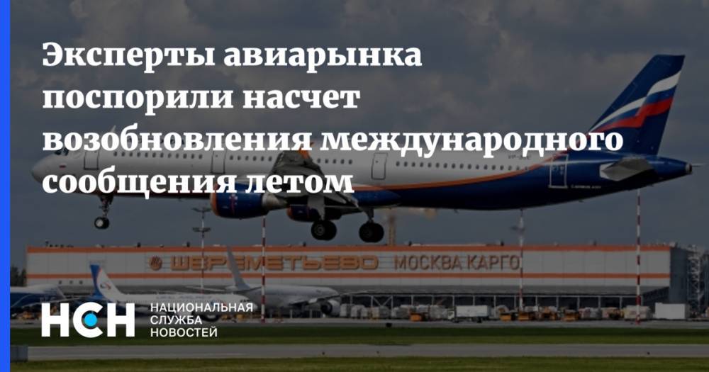 Евгений Дитрих - Эксперты авиарынка поспорили насчет возобновления международного сообщения летом - nsn.fm - Россия