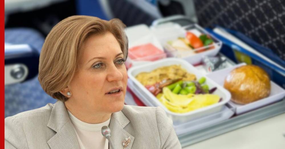 Анна Попова - Попова рассказала о новых условиях организации питания в самолетах - profile.ru - Россия
