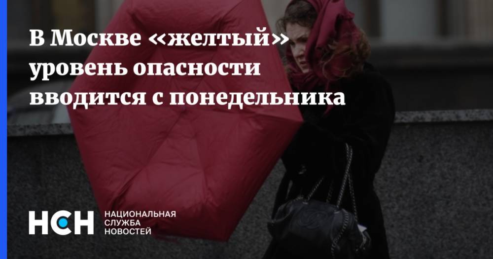 Евгений Тишковец - В Москве «желтый» уровень опасности вводится с понедельника - nsn.fm - Москва - Россия - Московская обл.