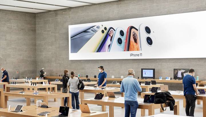 Apple Store вновь откроются, но внутрь не пустят без маски - vesti.ru - США - Канада