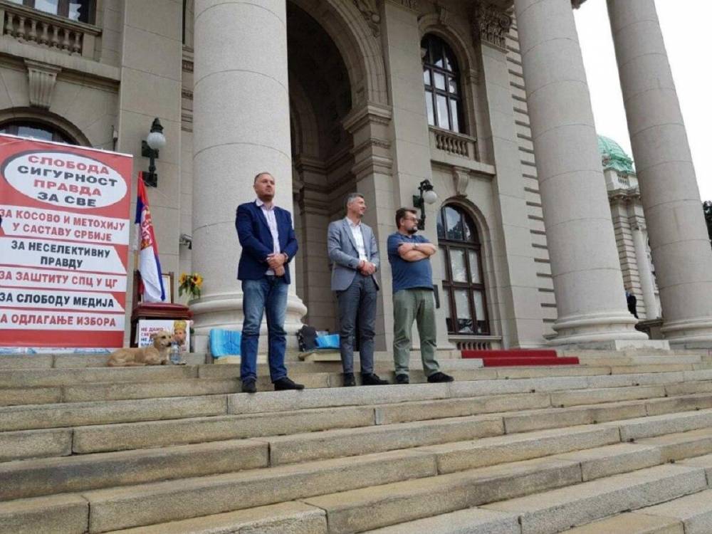 Фашиствующий оппозиционер призвал иностранцев вмешаться во... - politnavigator.net - Сербия