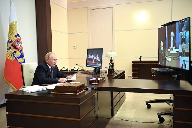 Владимир Путин - Татьяна Голикова - Анна Попова - Михаил Мурашко - «С Дагестаном будет сейчас вся Россия»: Путин провел совещание по борьбе с эпидемией в республике - pravdoryb.info - Россия - респ. Дагестан
