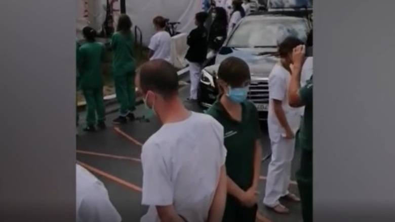 Альфред Кох - Протестующие бельгийские врачи встретили премьер-министра спинами - newizv.ru - Россия - Бельгия