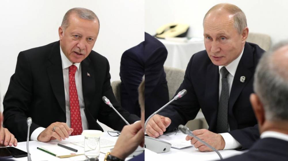 Владимир Путин - Тайип Эрдоган - Путин и Эрдоган обсудили борьбу с пандемией и ситуацию в Сирии - riafan.ru - Москва - Россия - Сирия - Турция