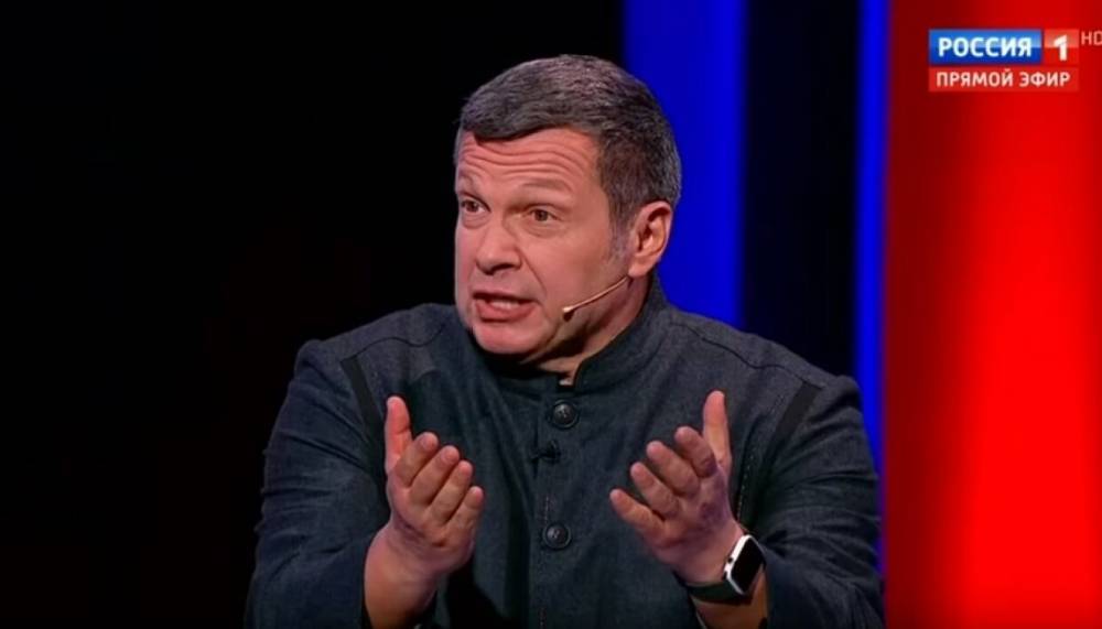 Владимир Соловьев - Соловьев отказал Украине в праве «приглашать Донбасс обратно» - riafan.ru - Москва - Россия - Украина - Киев - Луганская обл. - Донбасс - Донецкая обл.