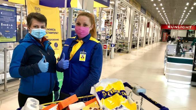 Организация "Мой Мир“ доставила жителям Выборга 60 килограммов продуктов - piter.tv - Россия - Выборг - р-н Выборгский