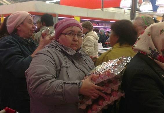У россиян кончаются деньги на еду - bloknot.ru - Салехард