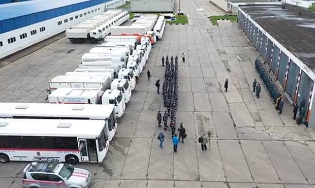 Владимир Путин - В Дагестан направляются колонны спецтехники МЧС для дезинфекции республики - og.ru - Россия - Московская обл. - респ. Дагестан - Ростов-На-Дону - Ногинск