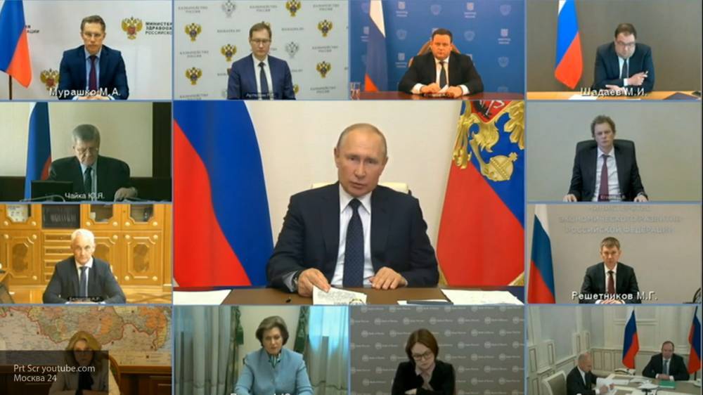 Владимир Путин - Максим Решетников - Решетников сообщил Путину о критериях выдачи кредитов предприятиям - polit.info - Россия