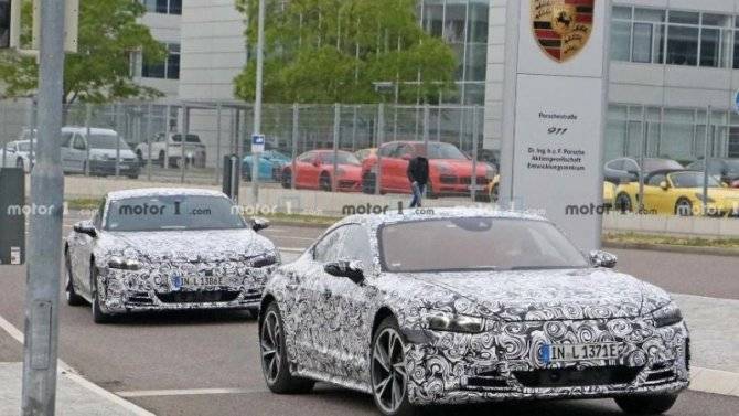 На испытания выехал прототип Audi e-Tron GT - usedcars.ru