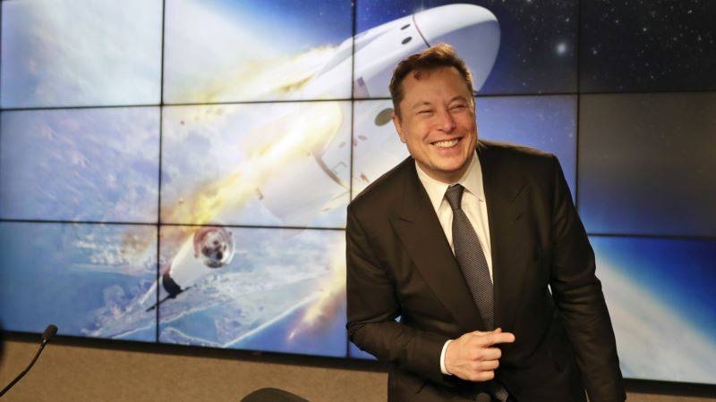 Илон Маск - Акции компании Tesla упали почти на 10% после твита Илона Маска - golos-ameriki.ru