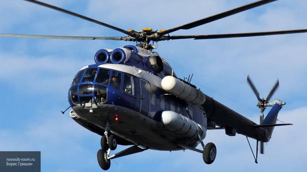 Место жесткой посадки вертолета Ми-8 под Москвой сняли на видео - polit.info - Москва - Россия
