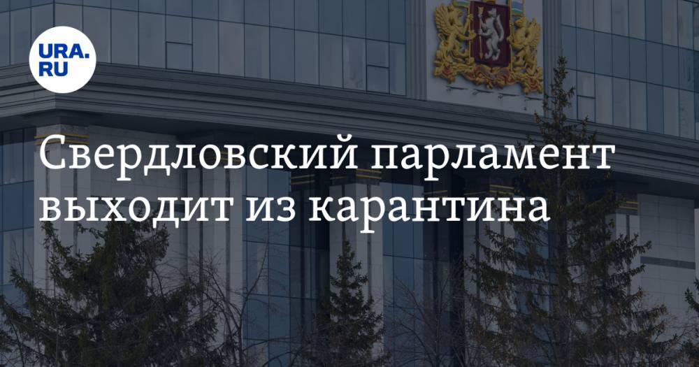 Людмила Бабушкина - Свердловский парламент выходит из карантина - ura.news - Свердловская обл.