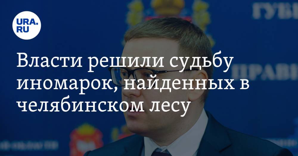 Алексей Текслер - Власти решили судьбу иномарок, найденных в челябинском лесу - ura.news - Челябинская обл.