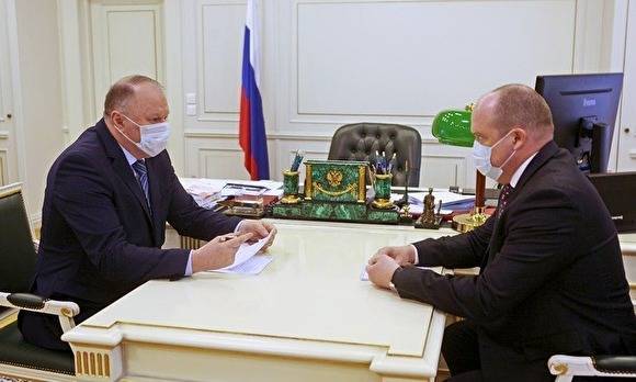 Владимир Путин - Николай Цуканов - Полпред в УрФО и глава свердловского УФСБ обсудили проблемы экономики из-за пандемии - znak.com - Россия - Свердловская обл.