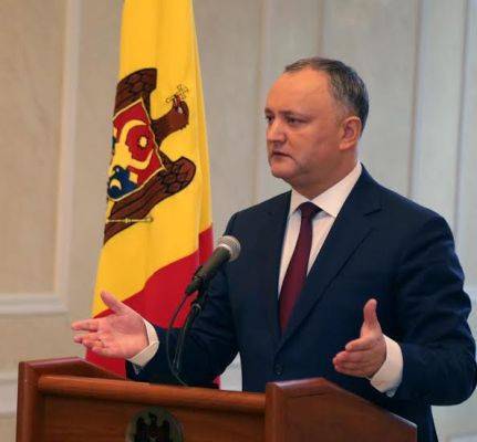 Игорь Додон - Илан Шор - Президент Молдавии консолидирует парламент против политической мафии - eadaily.com - Молдавия